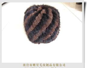 時尚暖冬 批發供應女式皮草帽子、水貂帽子與手工編織兔毛帽的時尚選擇